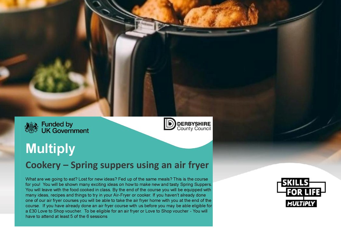 Multiply Skills for Life Course – Cookery