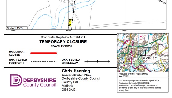 bridleway closure thumbnail