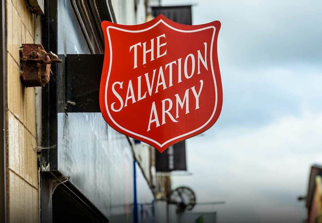 salvation army sign logo
